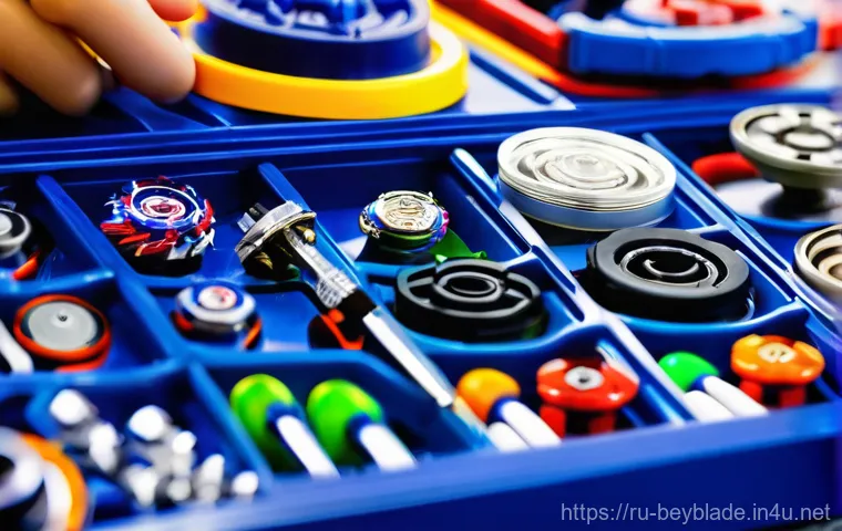 베이블레이드 한국에서의 인기 비결 - **Prompt 2: Father and Child Bonding Over Beyblade**
    "A heartwarming, medium-shot image of a fat...